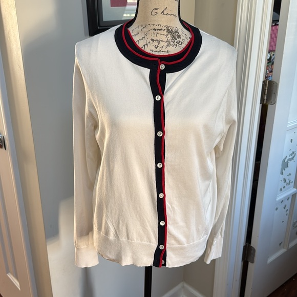 Ivory 2-piece Twinset from Banana Republic | Cotton Size L - Picture 1 of 10